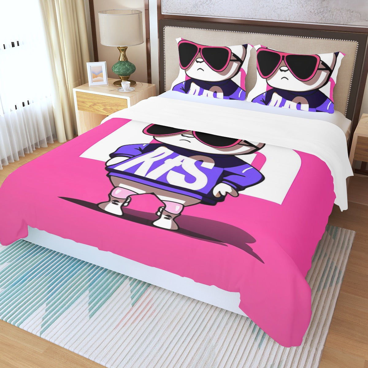 Three Piece Duvet Bedding Set