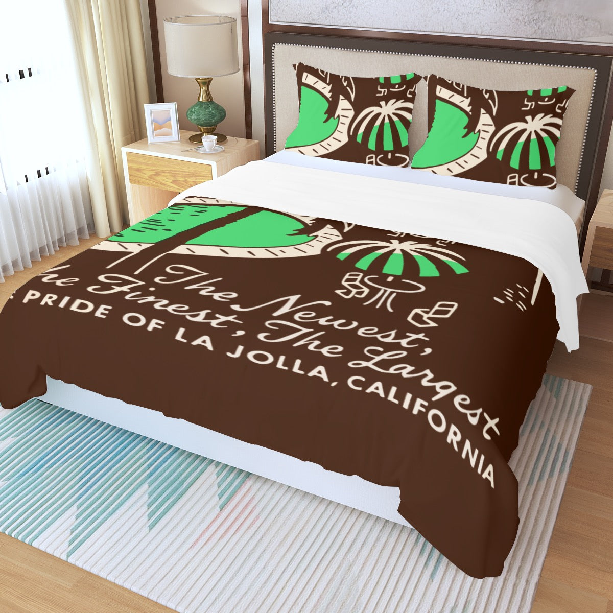 Three Piece Duvet Bedding Set