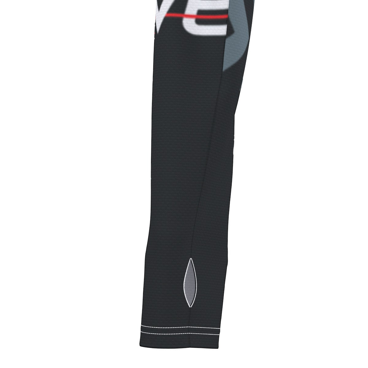 Sports black hoodie