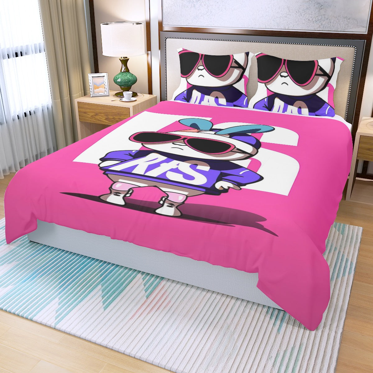 Three Piece Duvet Bedding Set