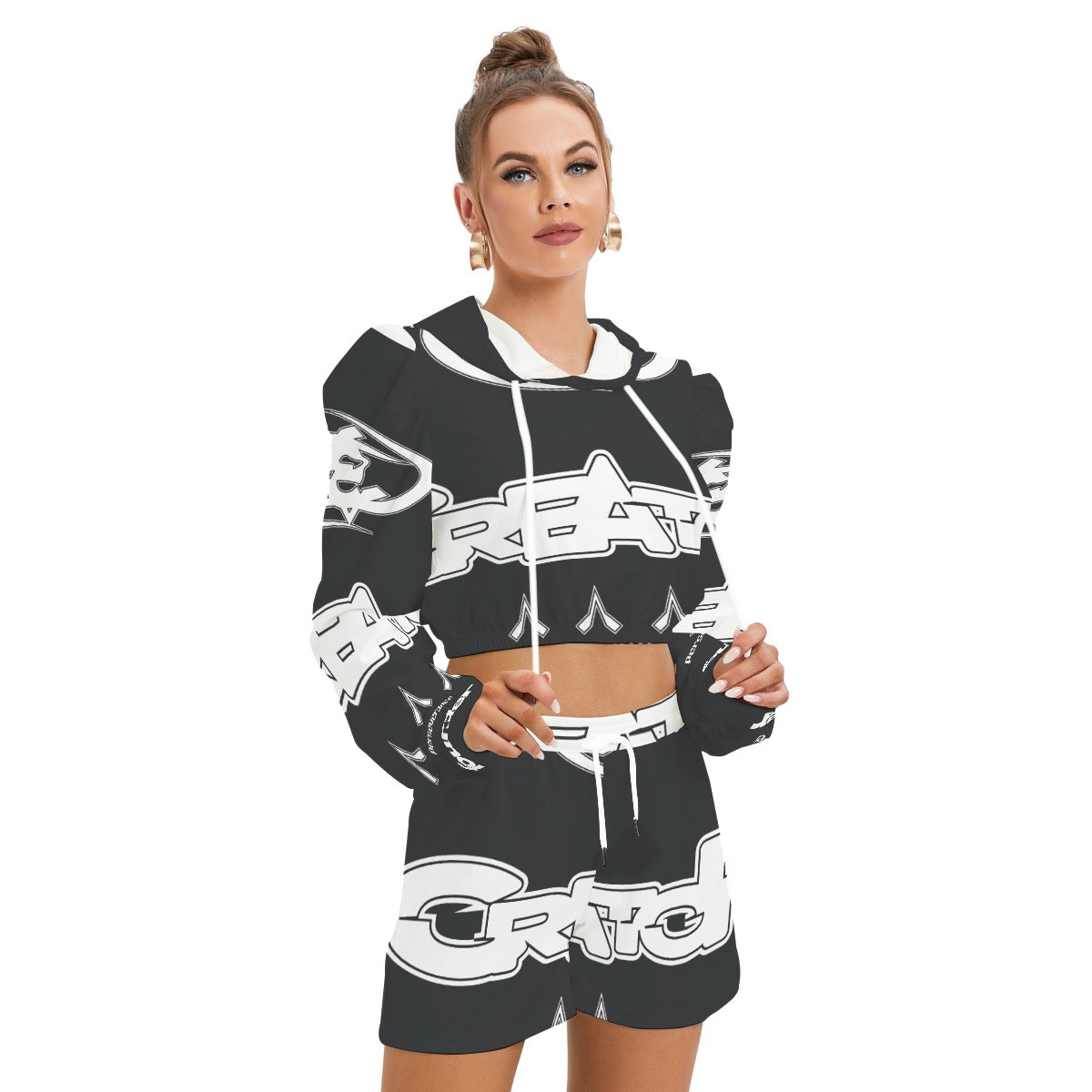 Crop Short set