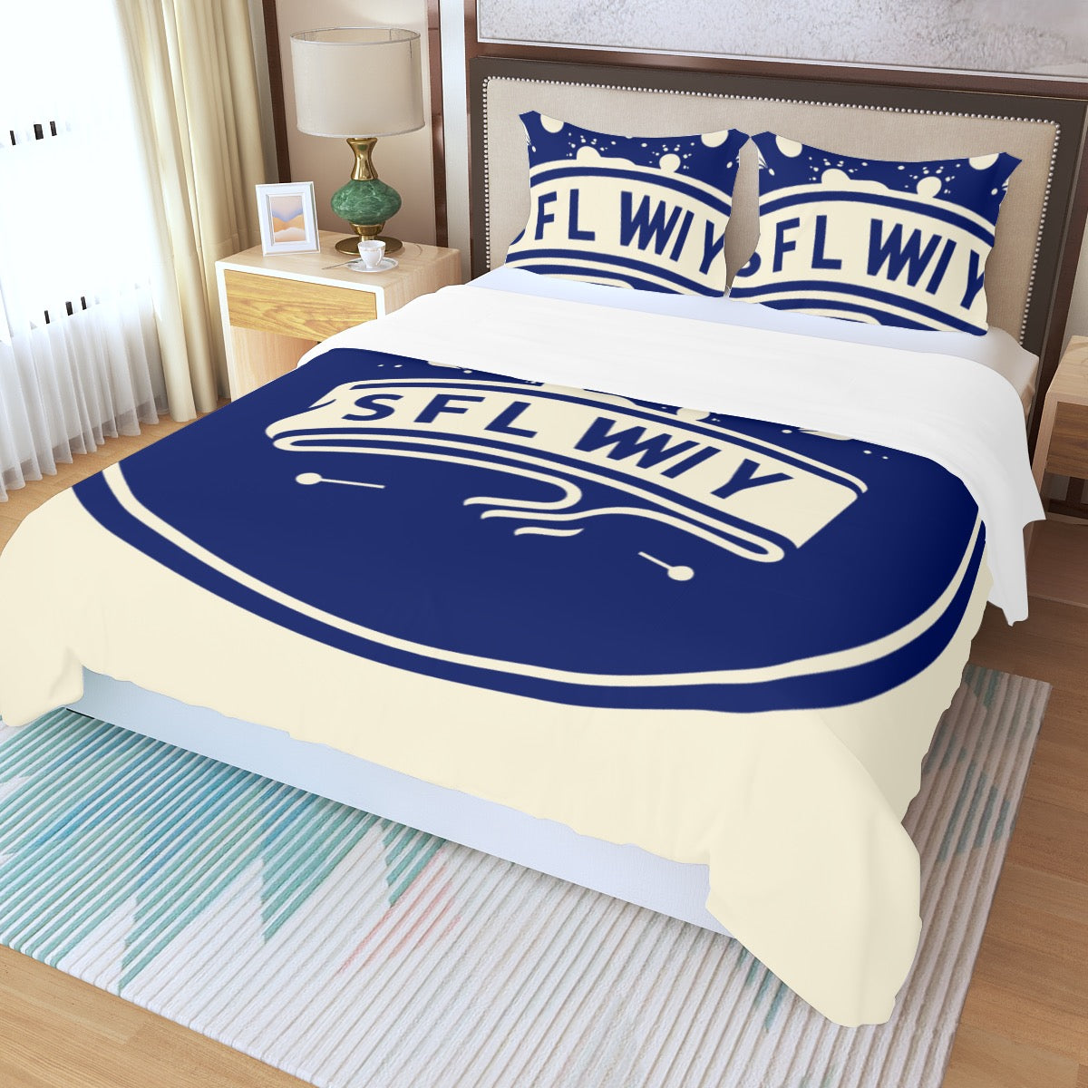 Three Piece Duvet Bedding Set