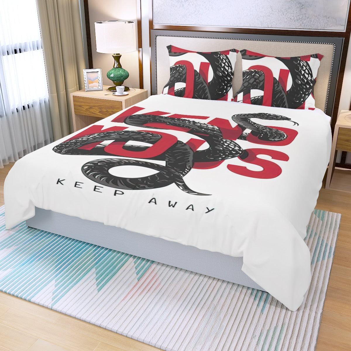Three Piece Duvet Bedding Set