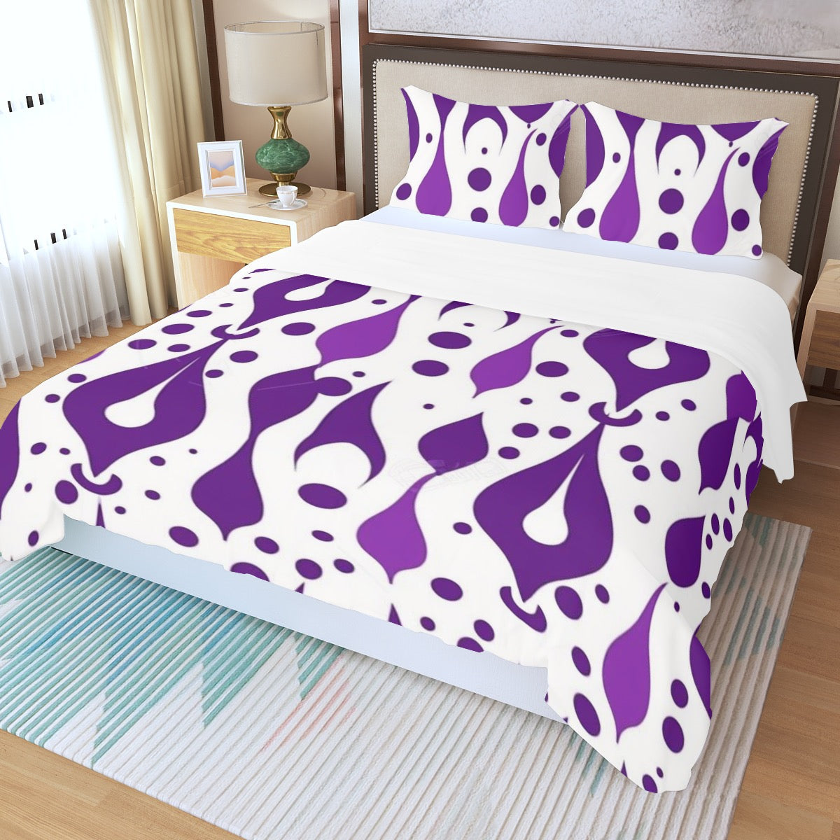 Three Piece Duvet Bedding Set