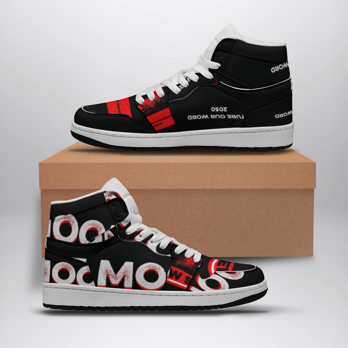 Men's Synthetic Leather Stitching Shoes