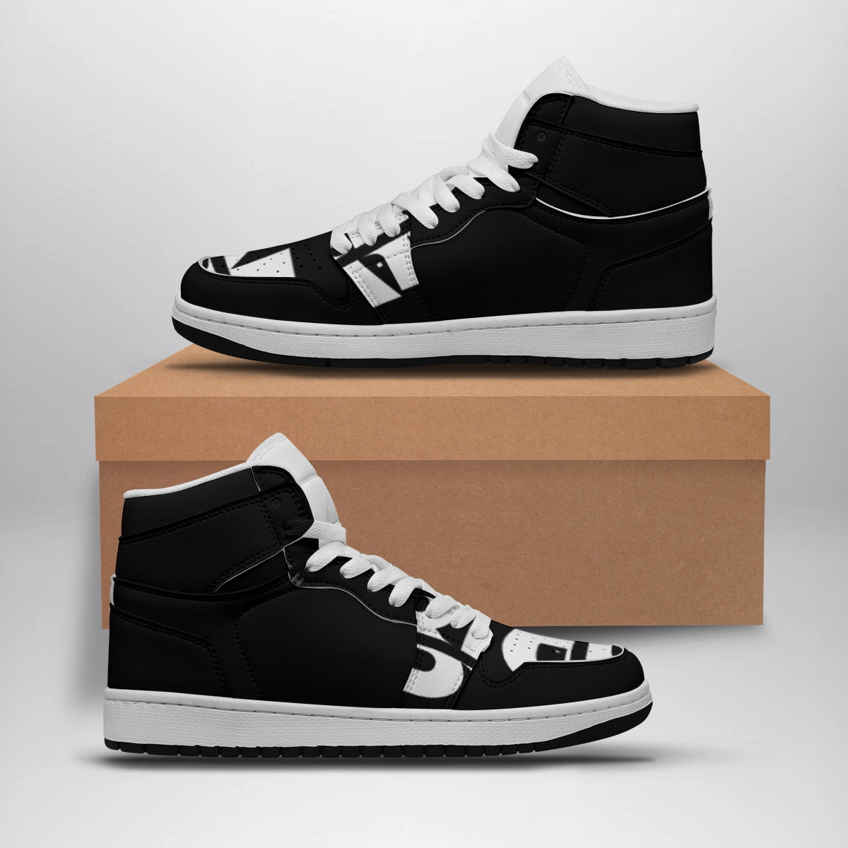 Men's Synthetic Leather Stitching Shoes