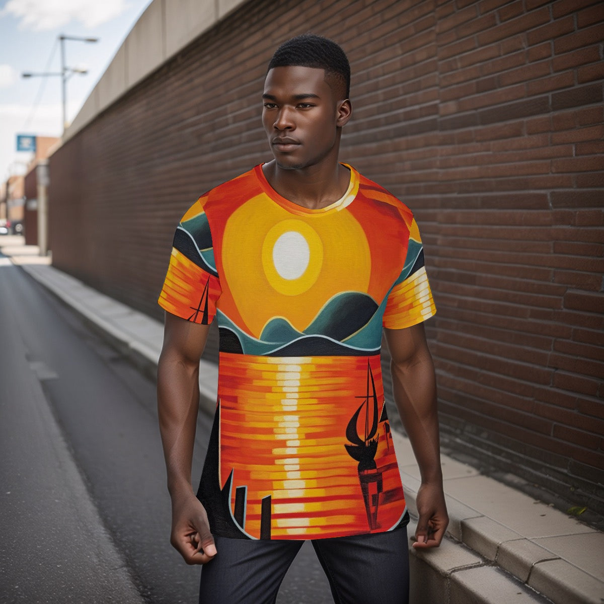 All-Over Print Men's O-Neck T-Shirt