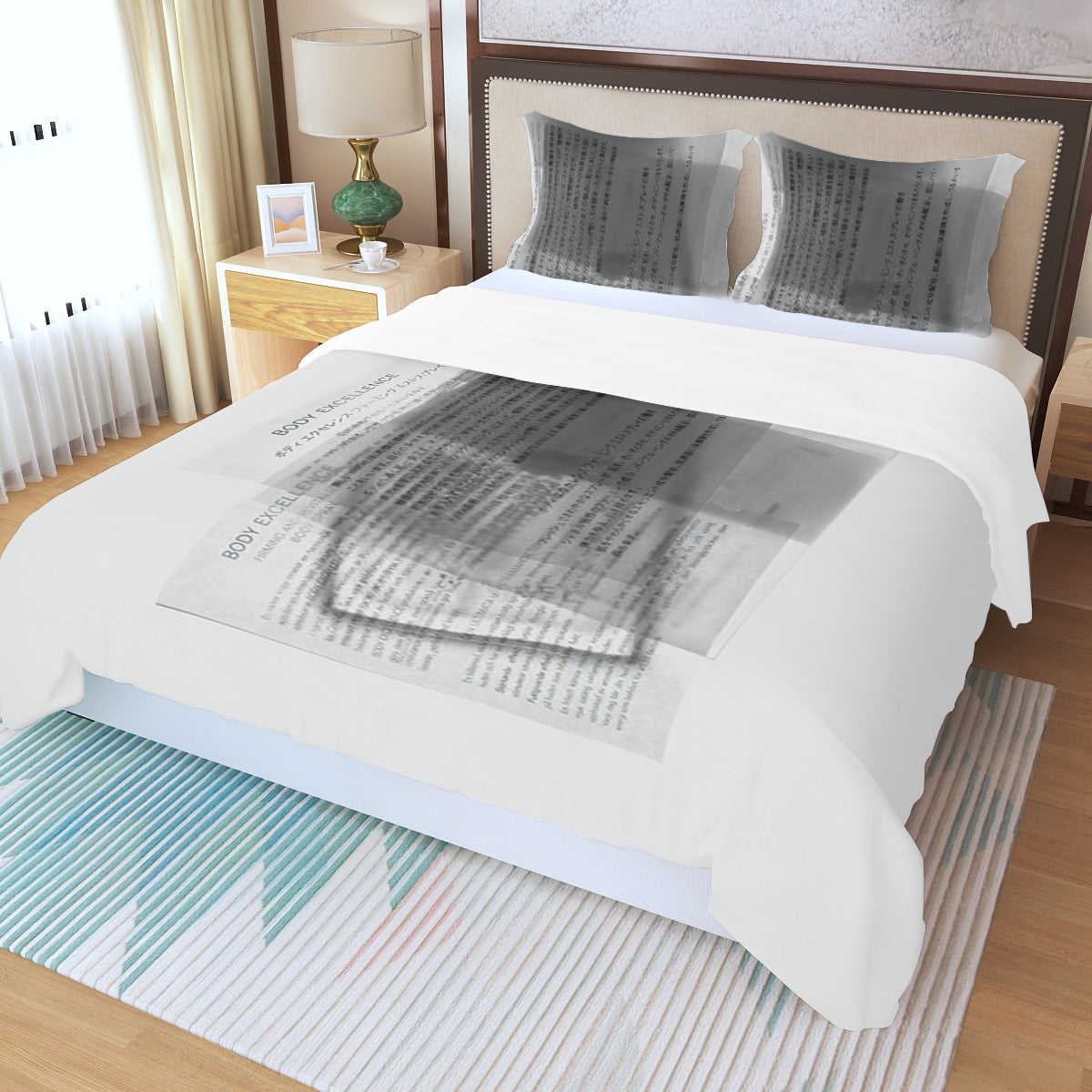 Three Piece Duvet Bedding Set