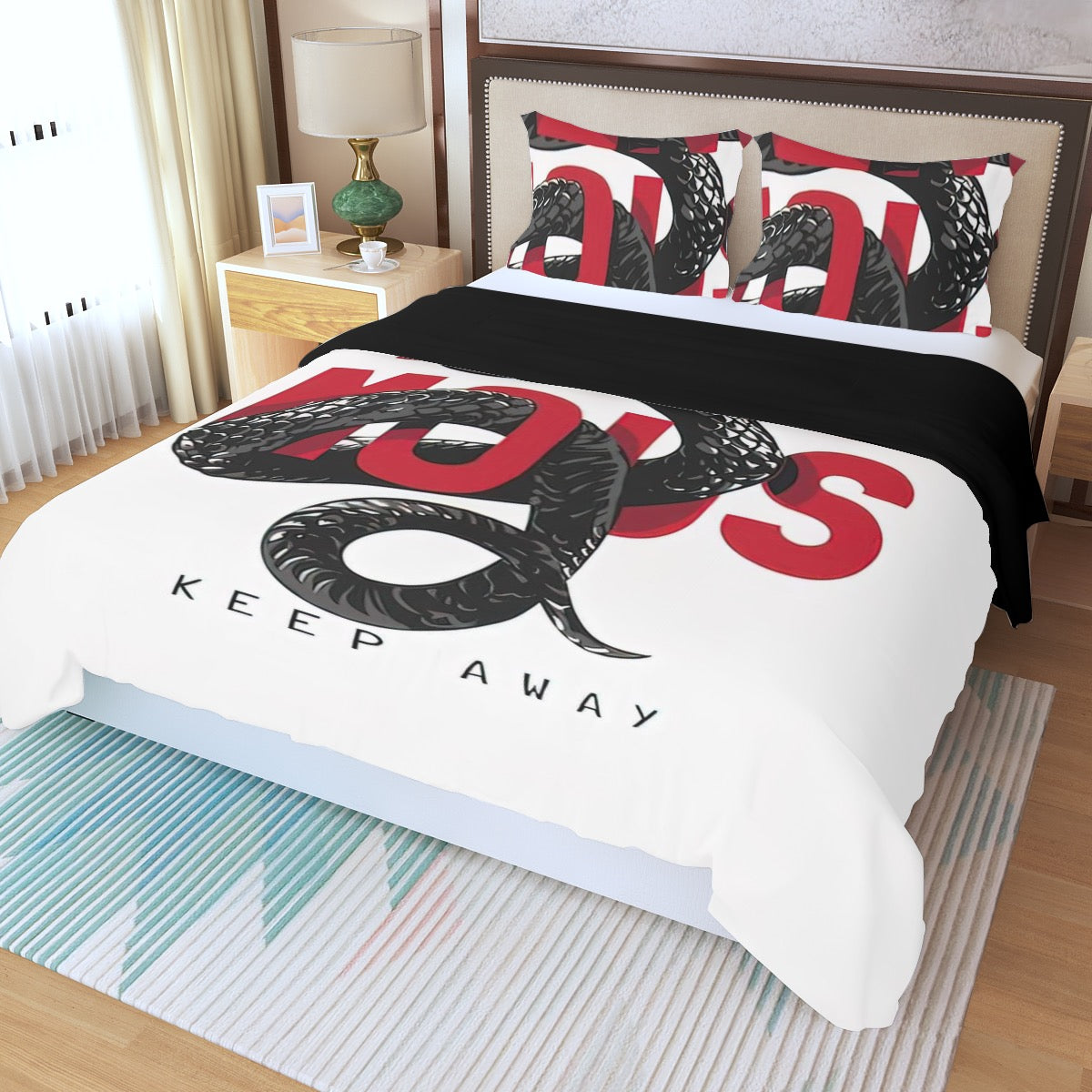 Three Piece Duvet Bedding Set