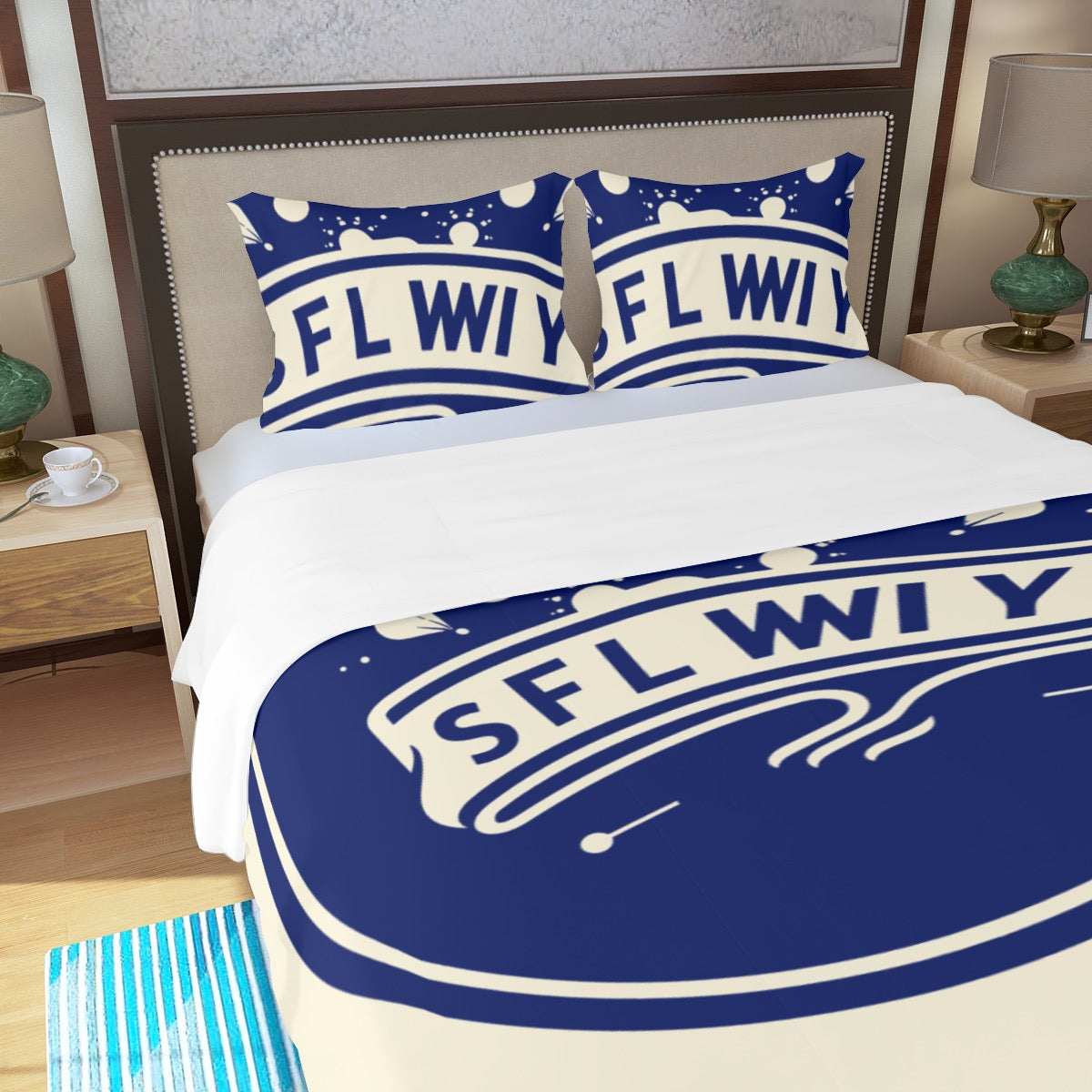 Three Piece Duvet Bedding Set