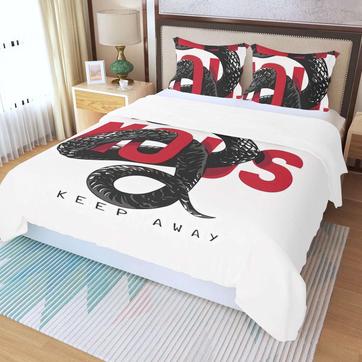 Three Piece Duvet Bedding Set