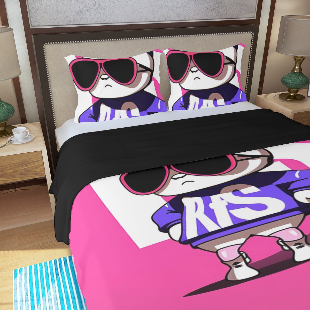 Three Piece Duvet Bedding Set