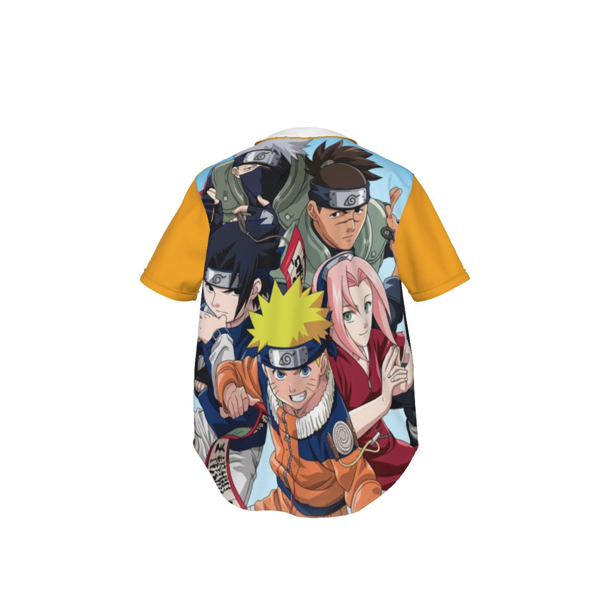 Orange Anime Baseball Jersey