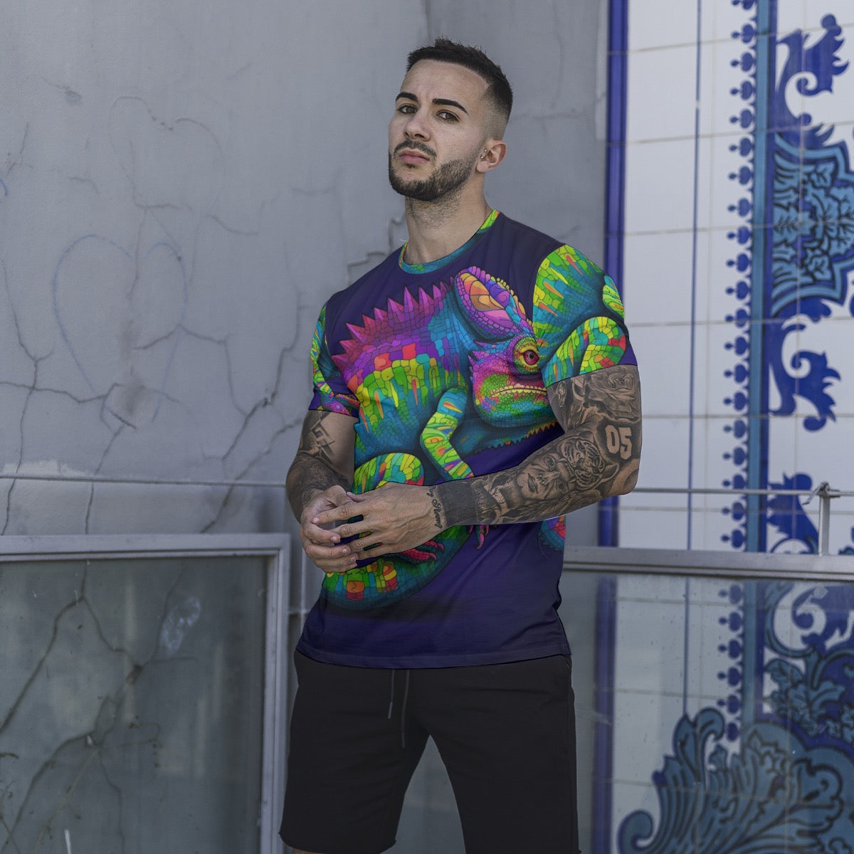 All-Over Print Men's O-Neck T-Shirt