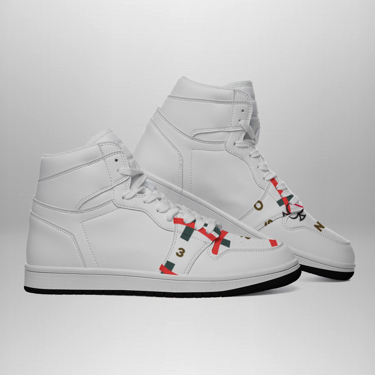 Men's Synthetic Leather Stitching Shoes