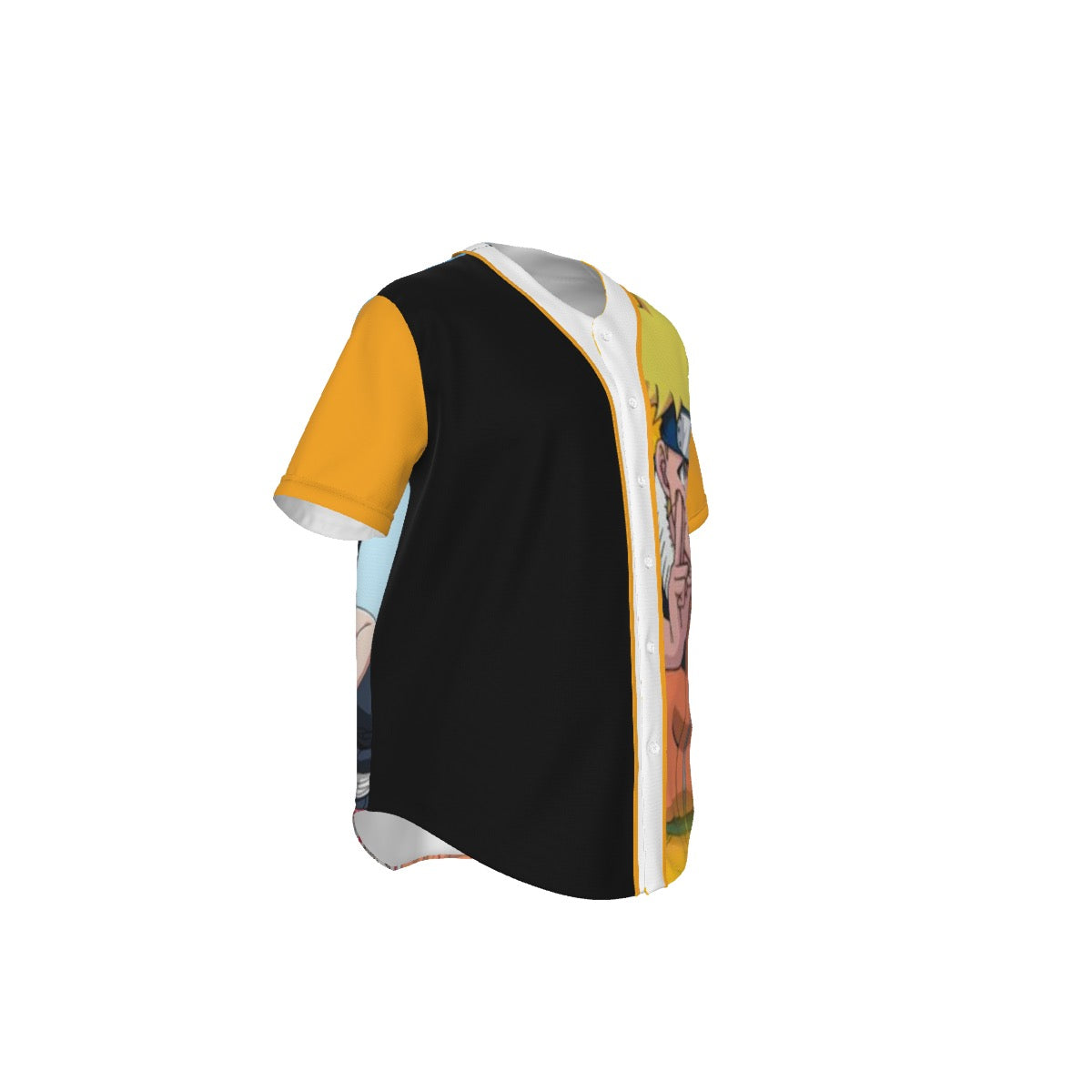 Orange Anime Baseball Jersey