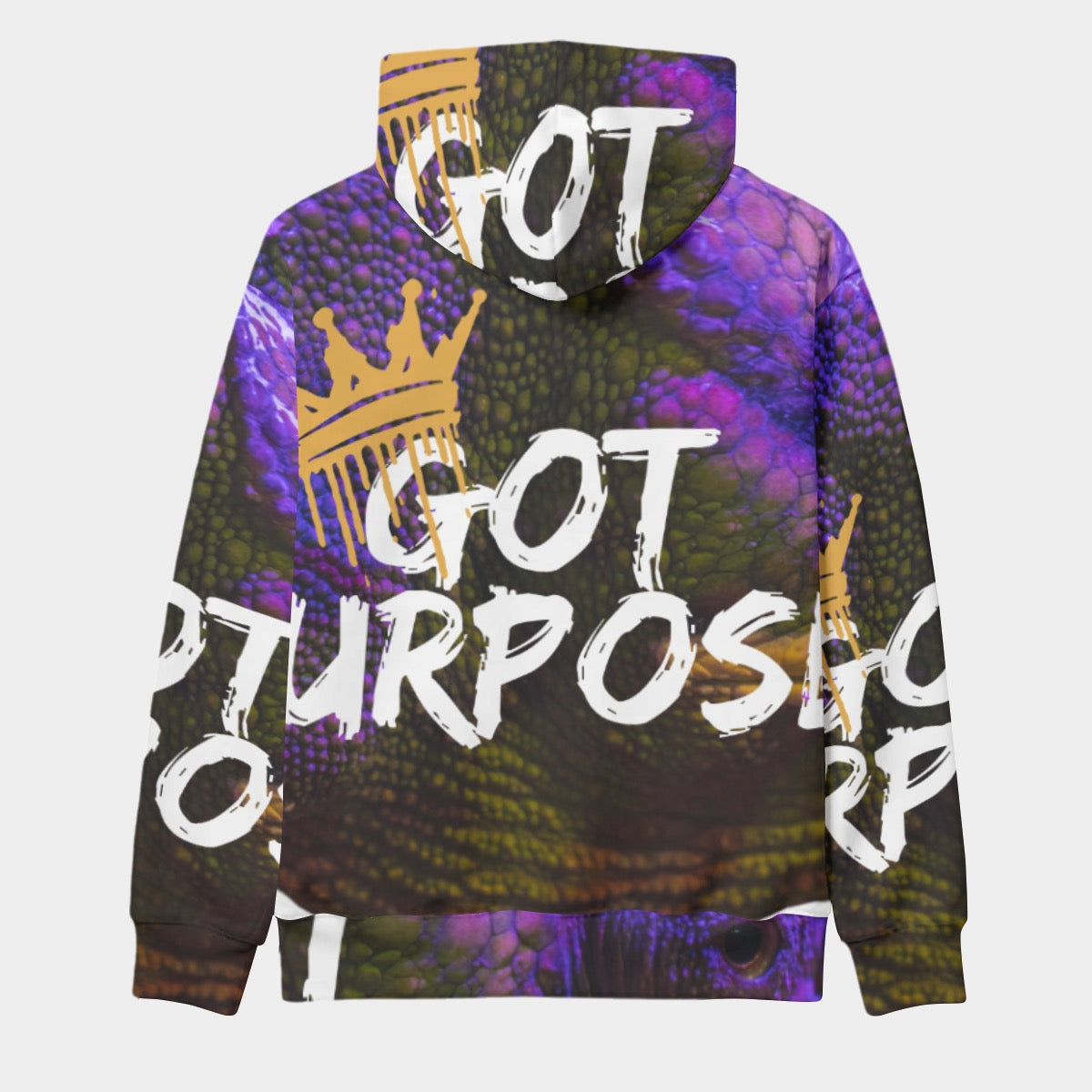 All-Over Print Men's Thicken Pullover Hoodie