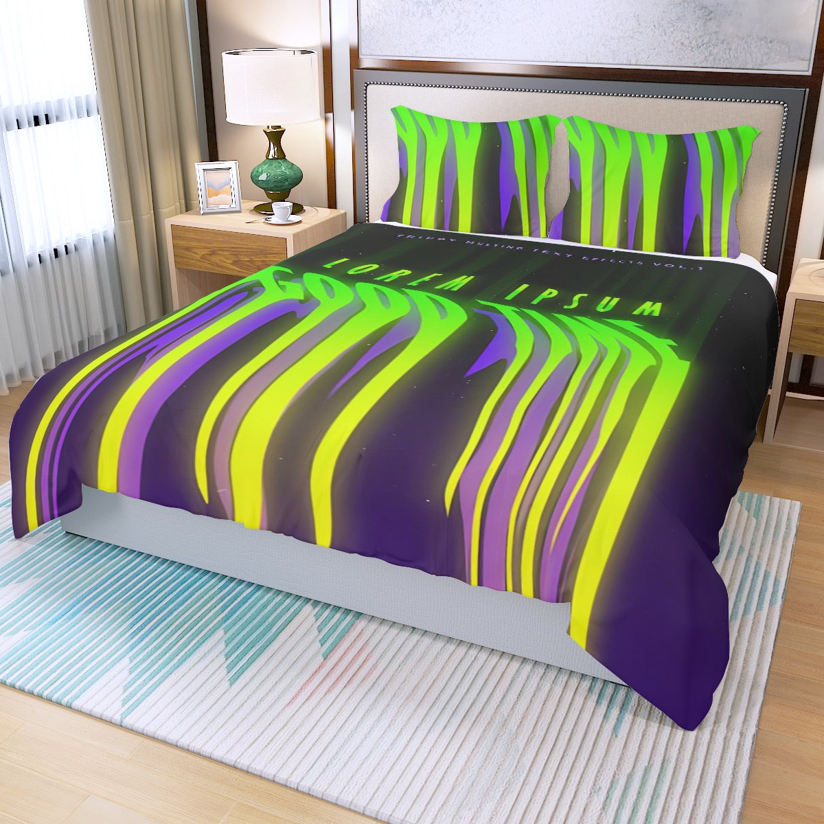 Three Piece Duvet Bedding Set