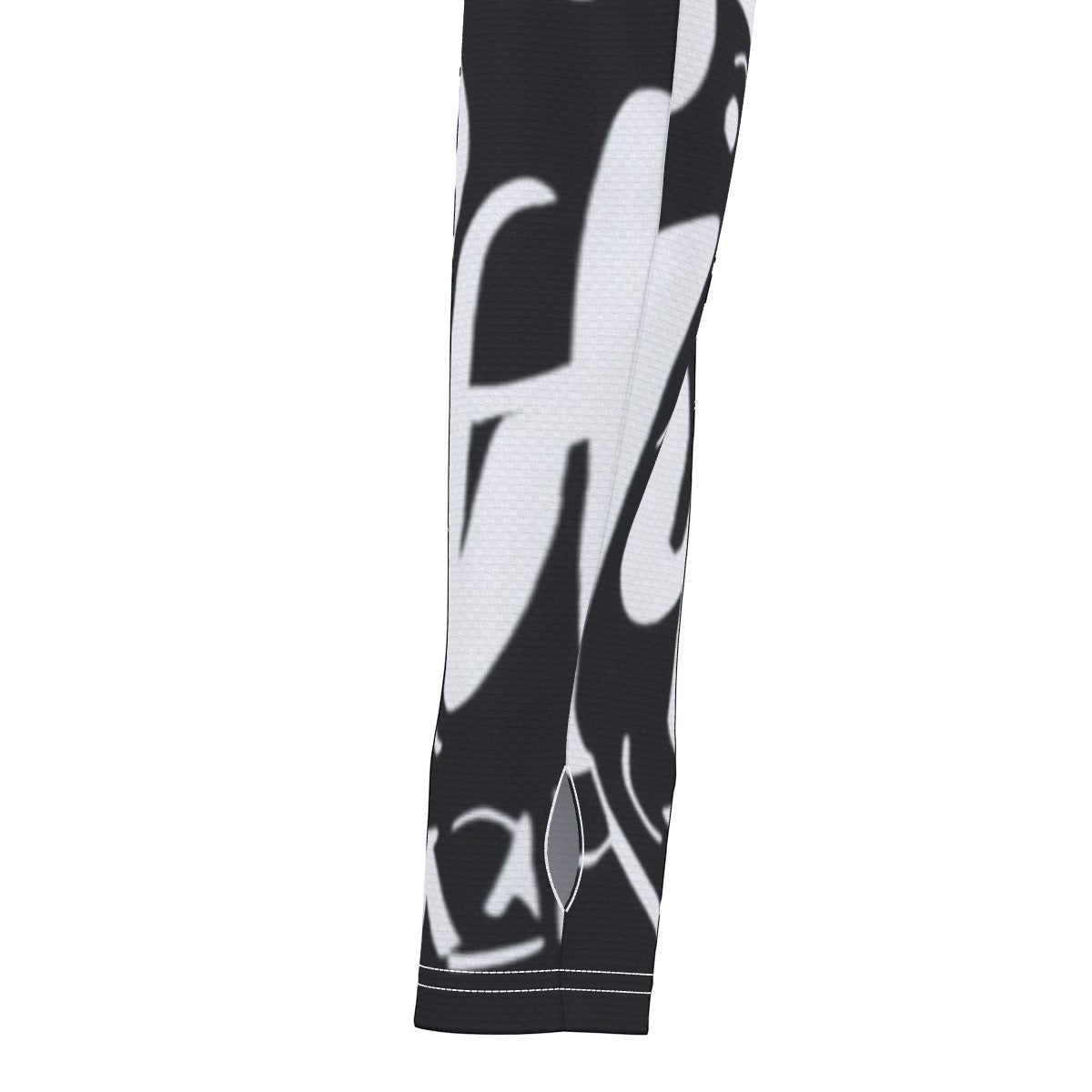Black and white hoodie