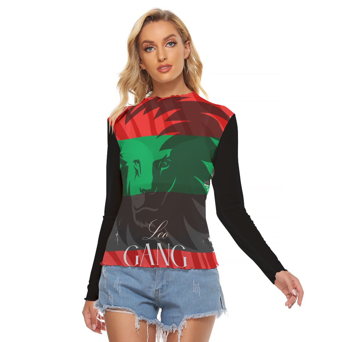 Leo Gang full mesh shirt