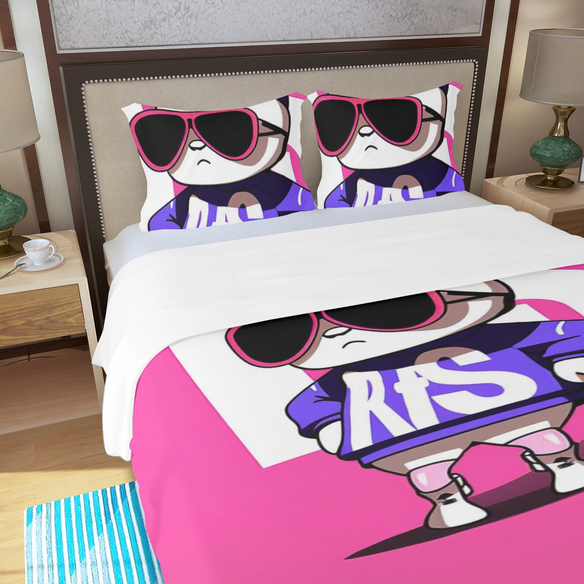 Three Piece Duvet Bedding Set