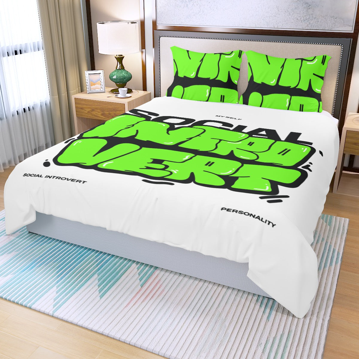 Three Piece Duvet Bedding Set