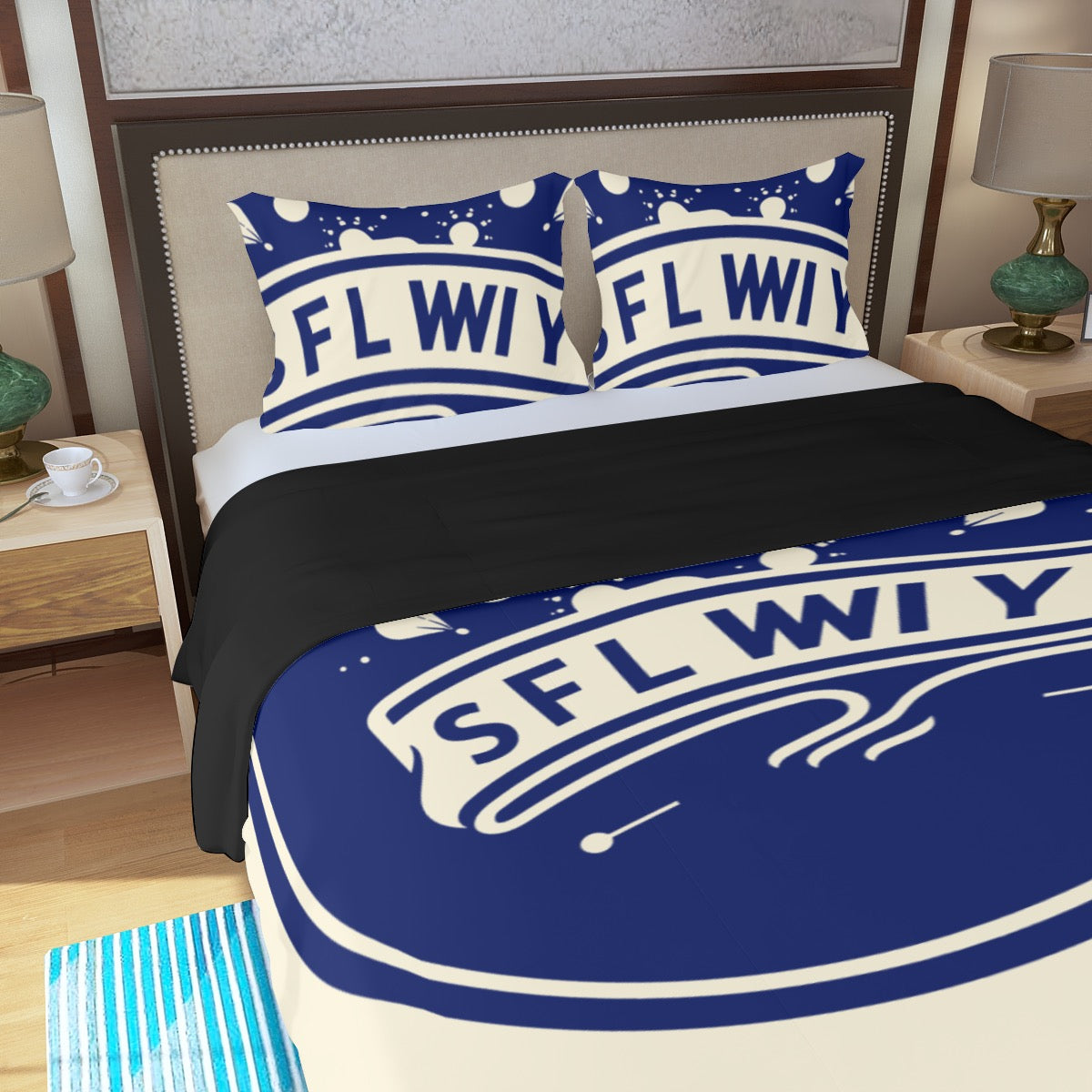 Three Piece Duvet Bedding Set