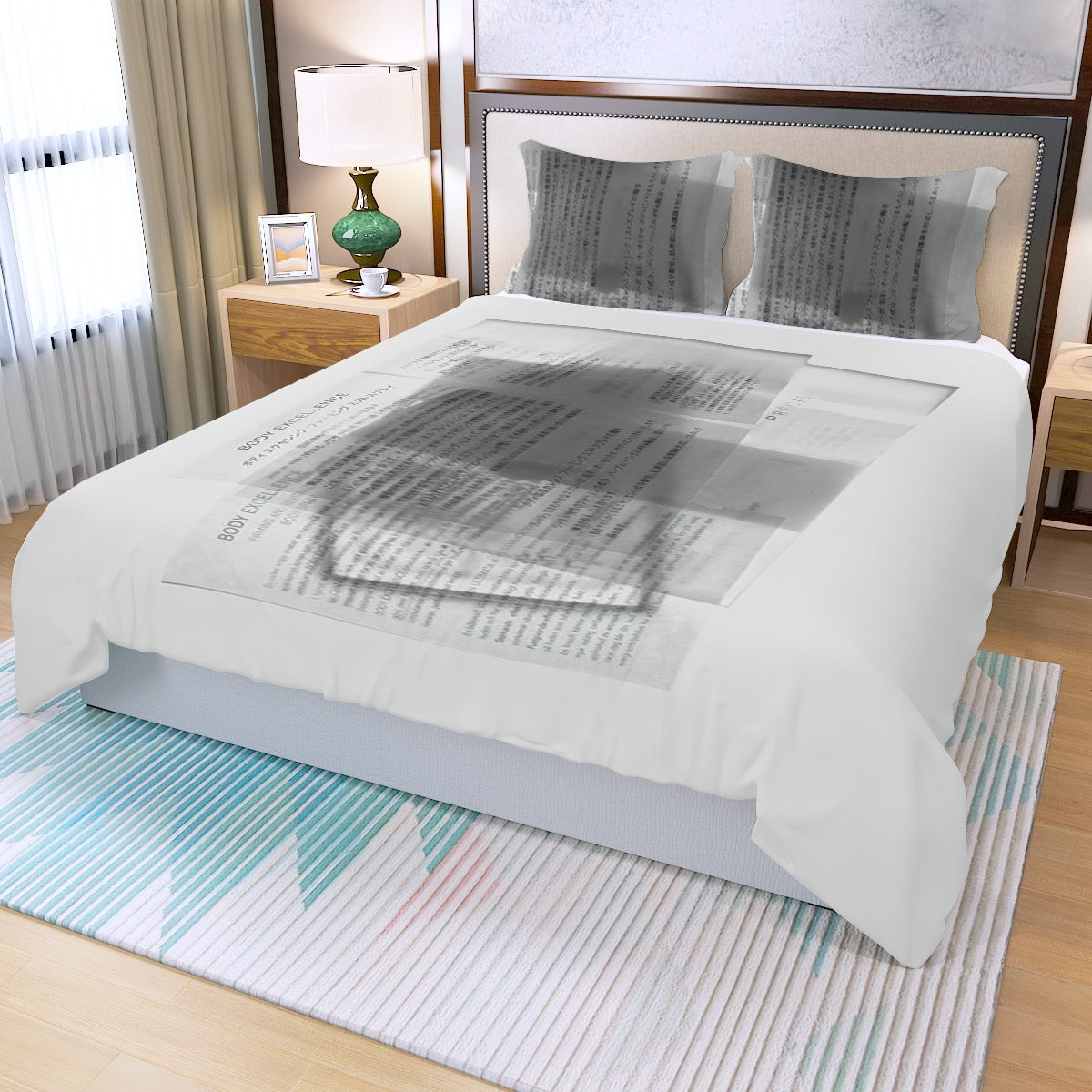 Three Piece Duvet Bedding Set