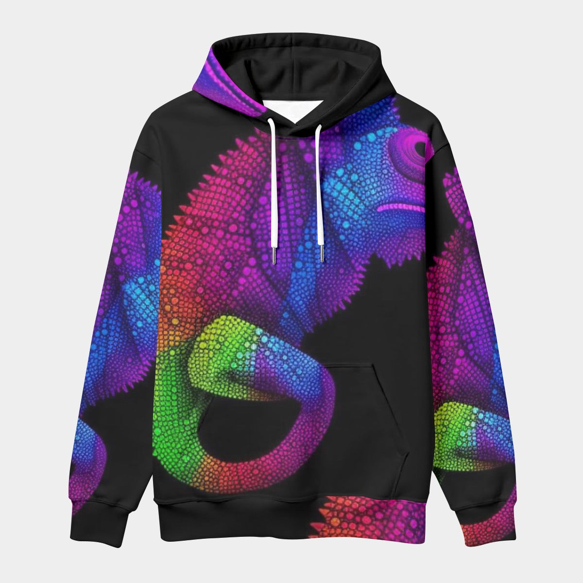 All-Over Print Men's Thicken Pullover Hoodie