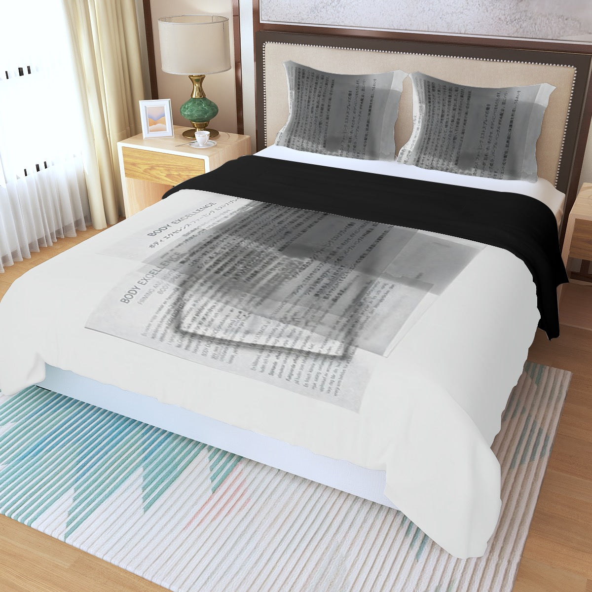Three Piece Duvet Bedding Set