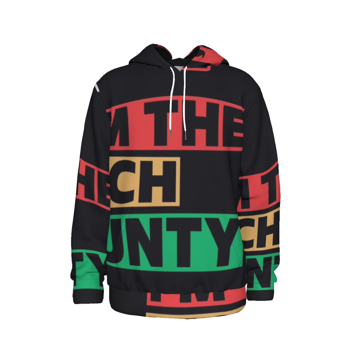 Rich Aunty Vibes Pullover Hoodie