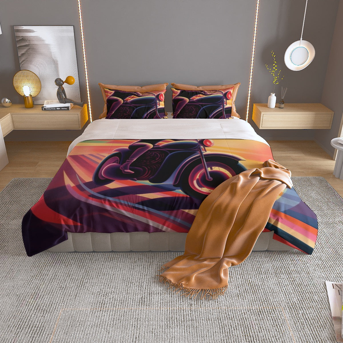 Bedding Set Abstract| 125(gsm)