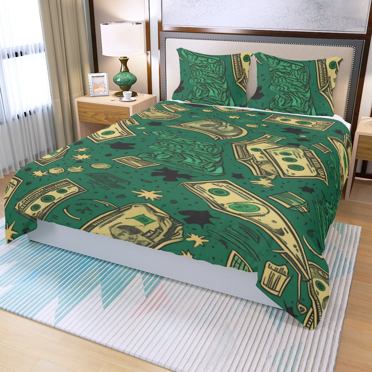 Three Piece Duvet Bedding Set