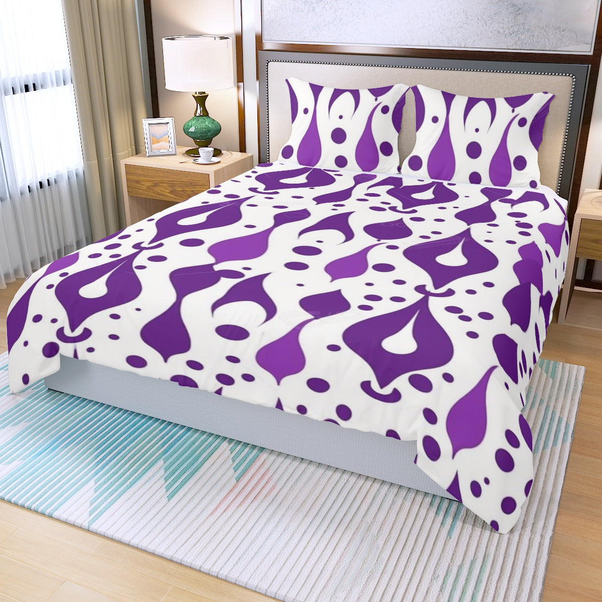 Three Piece Duvet Bedding Set