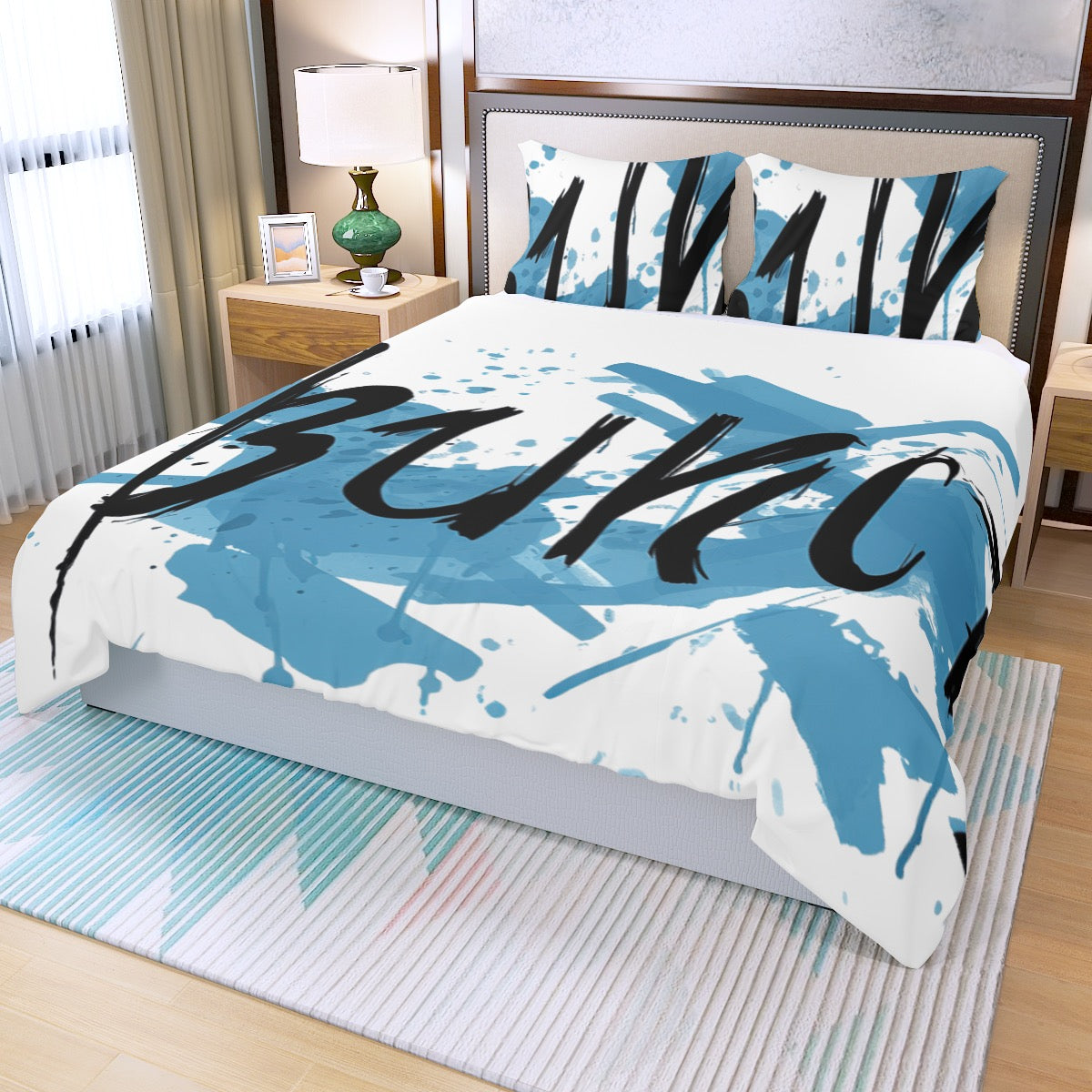 Three Piece Duvet Bedding Set