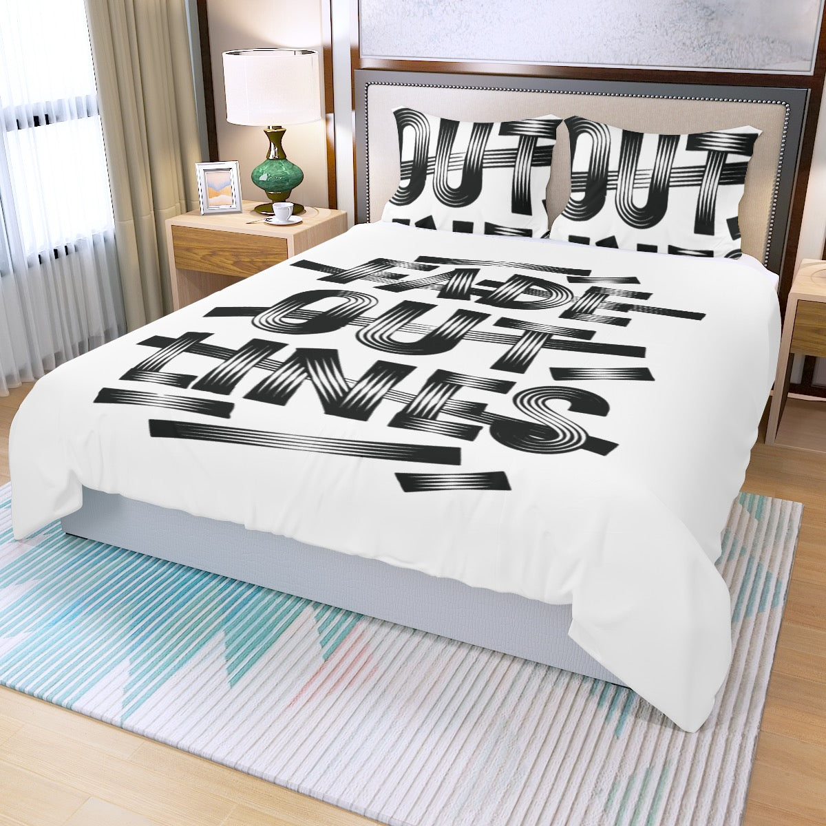 Three Piece Duvet Bedding Set