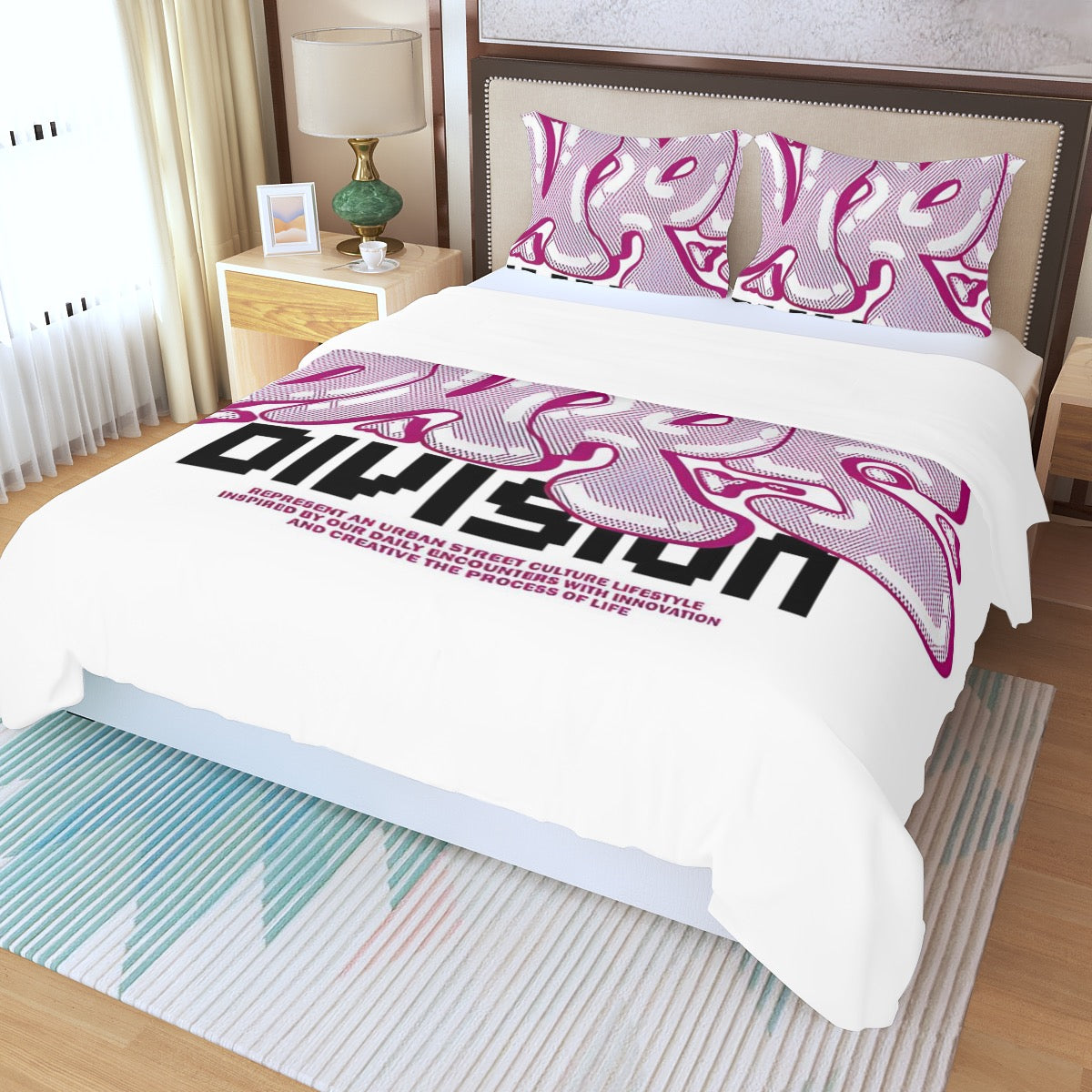 Three Piece Duvet Bedding Set