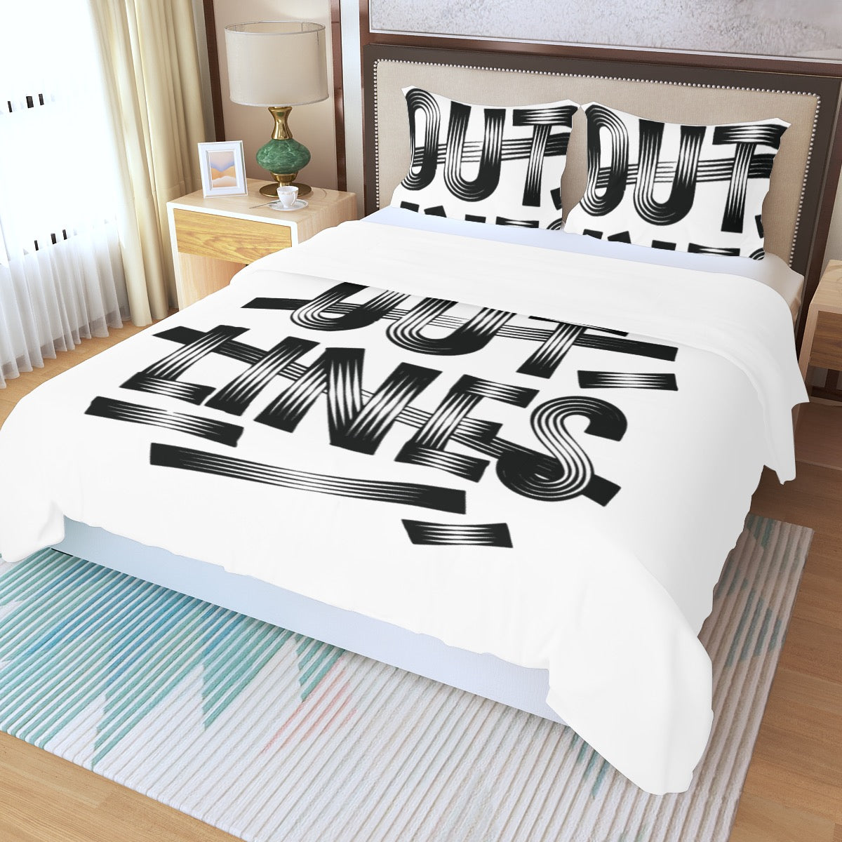 Three Piece Duvet Bedding Set