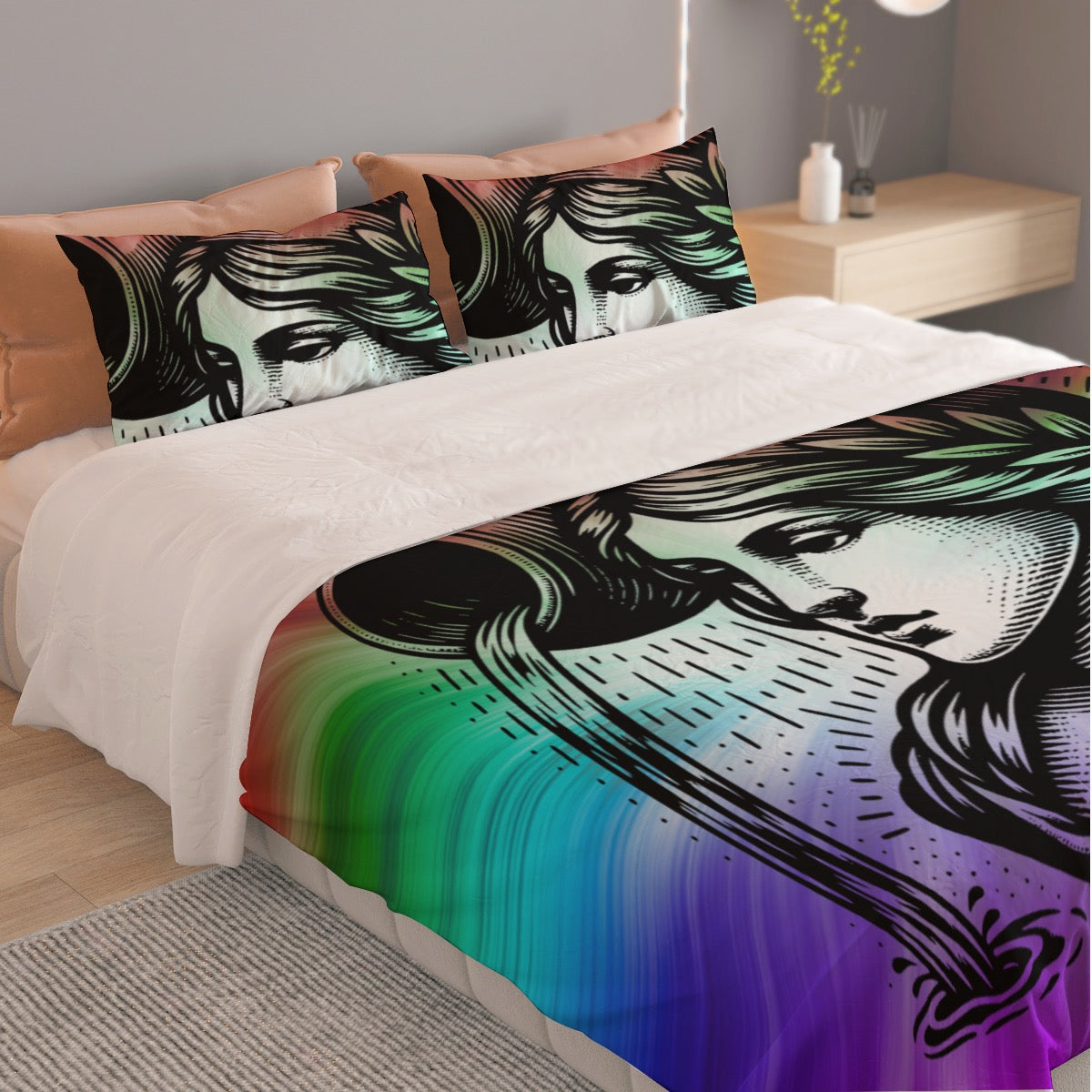 Aquarius Bedding Set | 125(gsm)