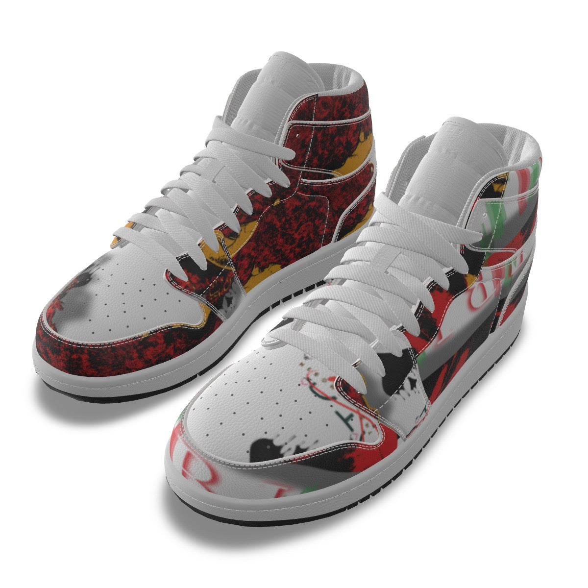Men's Synthetic Leather Stitching Shoes