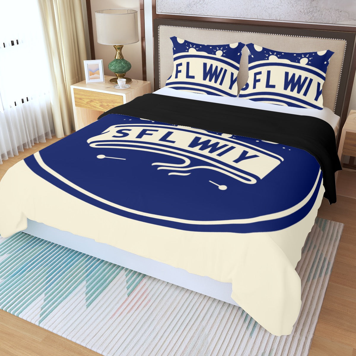 Three Piece Duvet Bedding Set