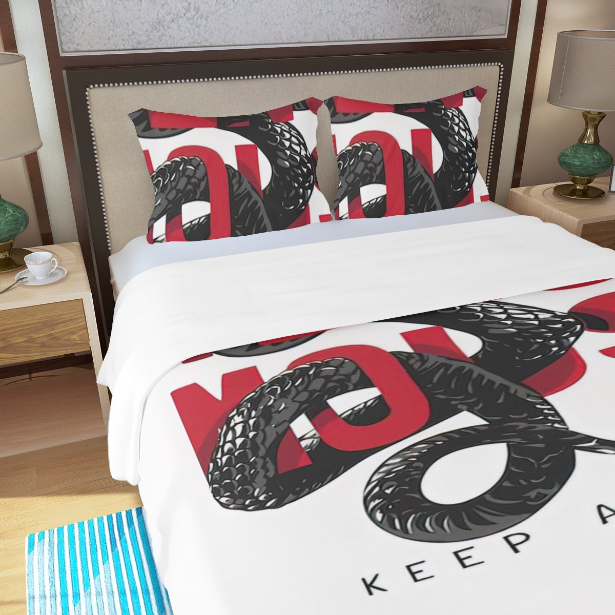 Three Piece Duvet Bedding Set