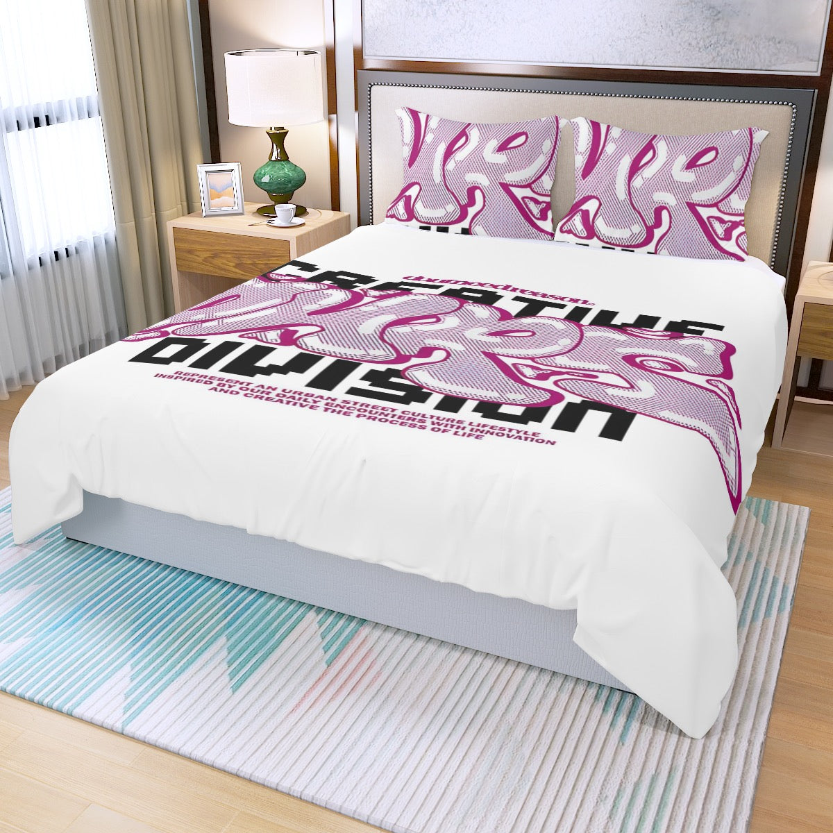 Three Piece Duvet Bedding Set
