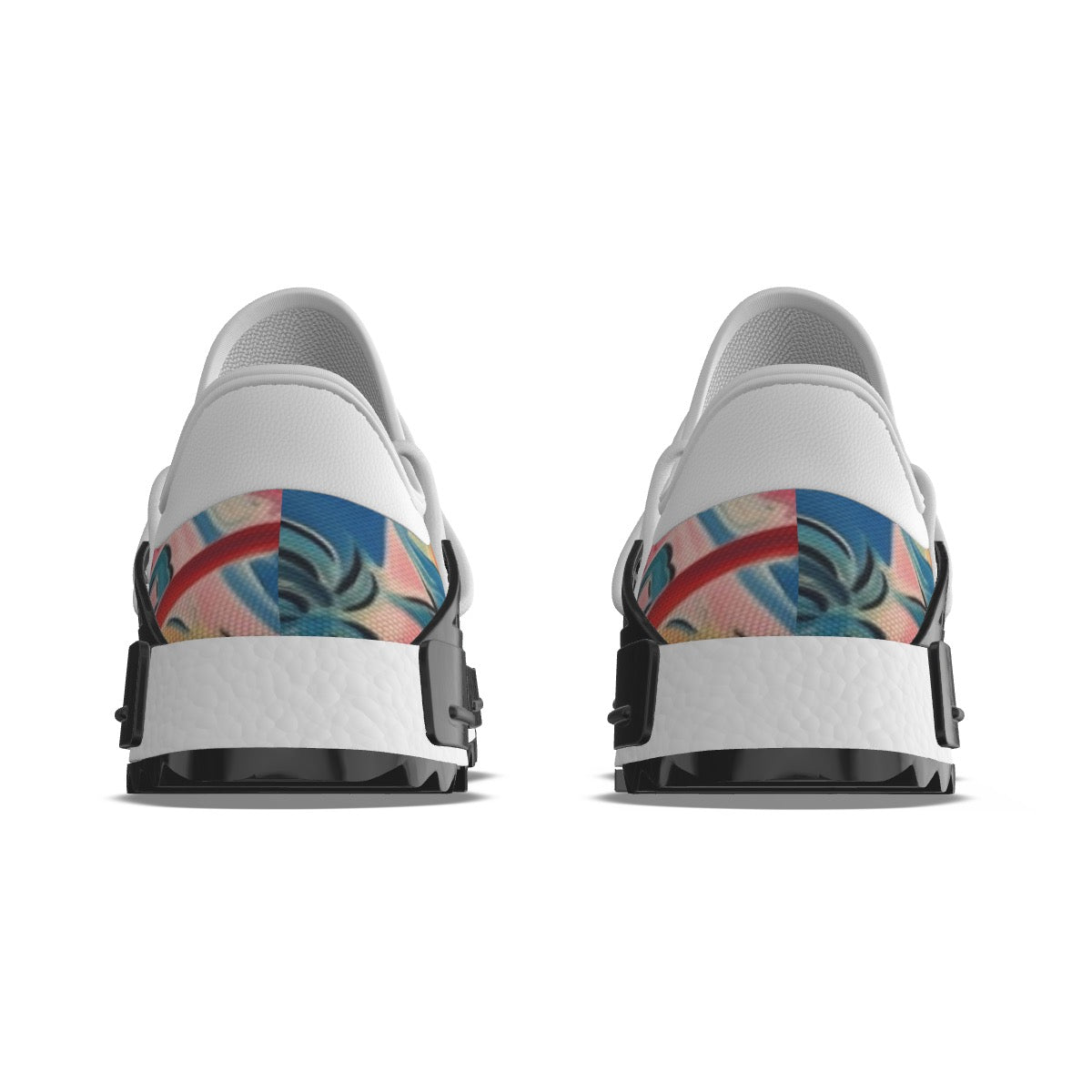 All-Over Print Men's Mesh Sneakers