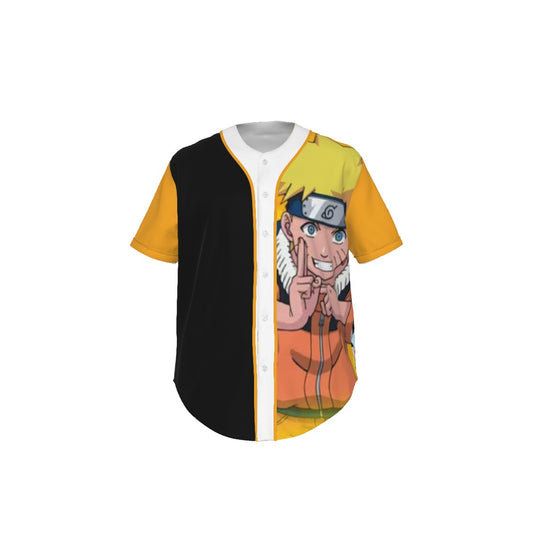 Orange Anime Baseball Jersey