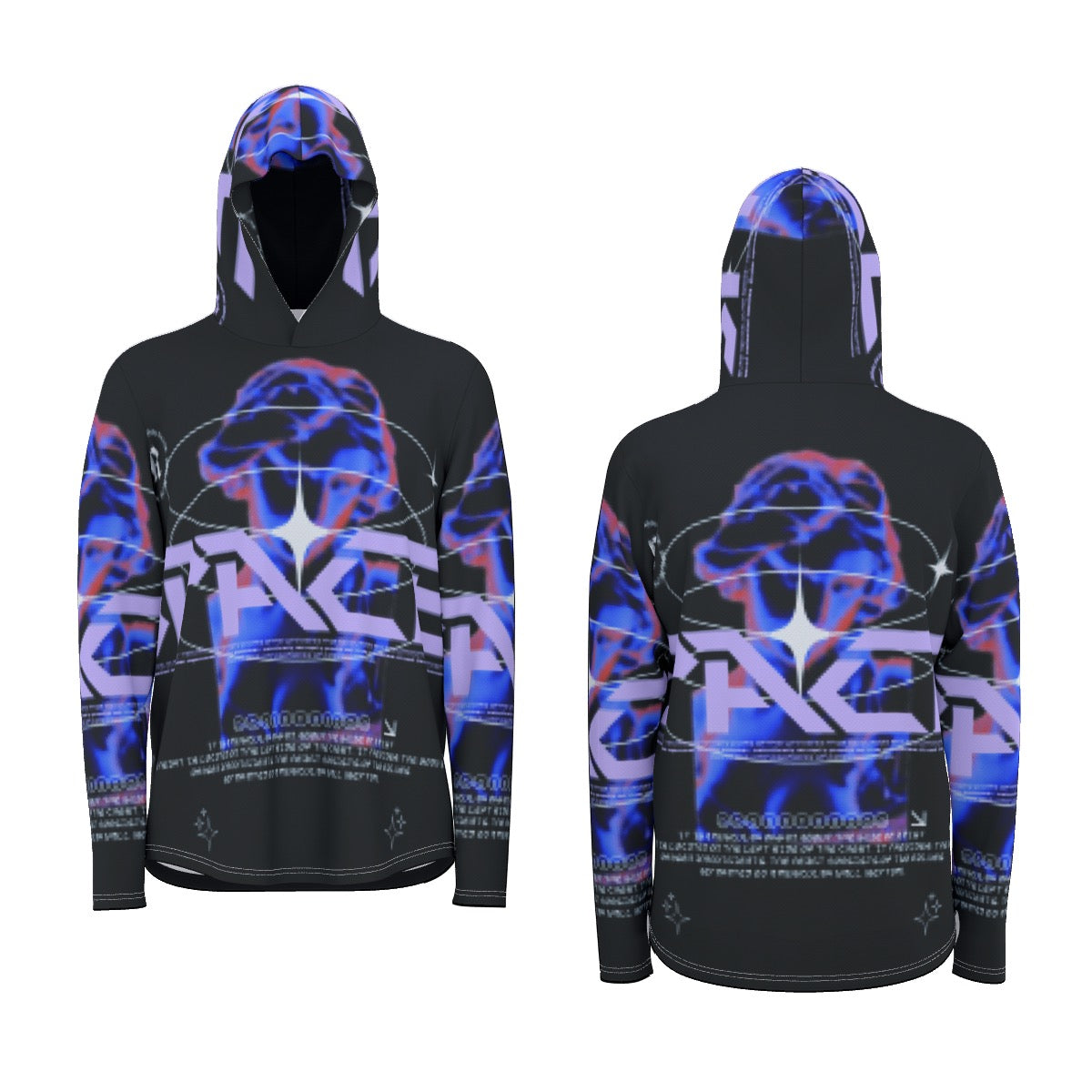 Abstract hoodie