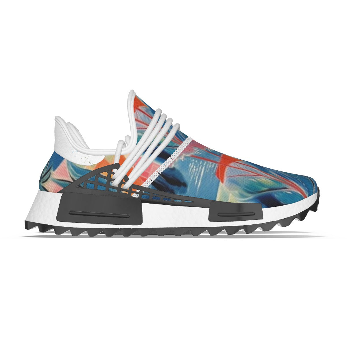 All-Over Print Men's Mesh Sneakers